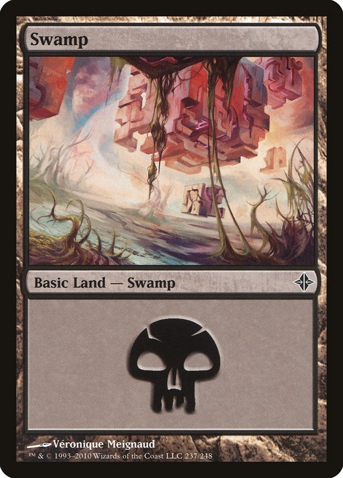 Image for Swamp (237) (237) (Rise of the Eldrazi) - Magic: The Gathering