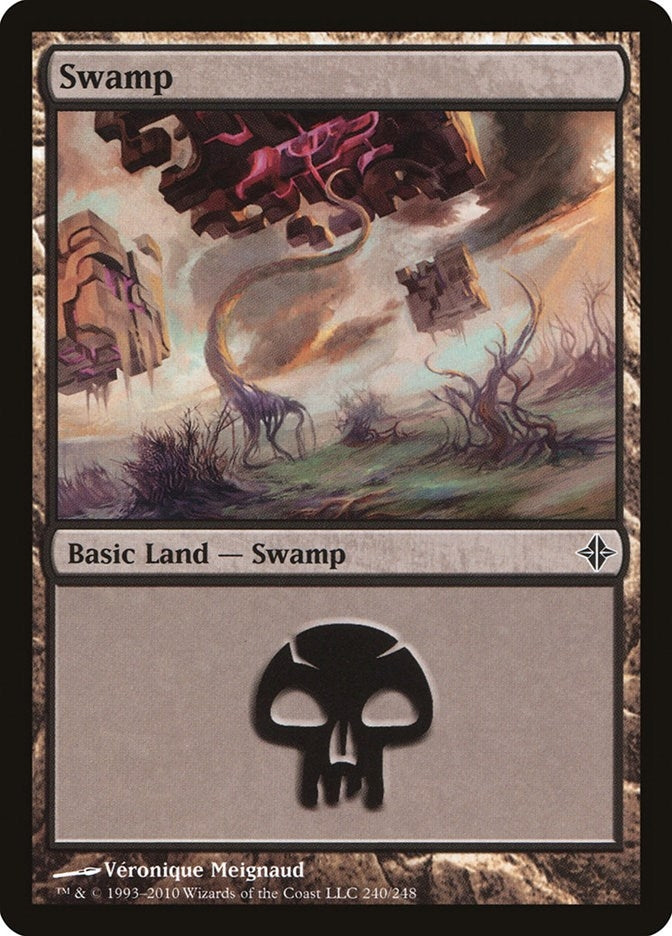 Image for Swamp (240) (240) (Rise of the Eldrazi) - Magic: The Gathering