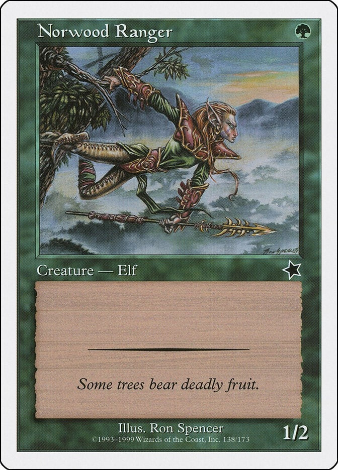 Image for Norwood Ranger (138) (Starter 1999) - Magic: The Gathering