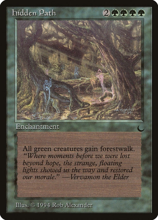 Image for Hidden Path (The Dark) - Magic: The Gathering