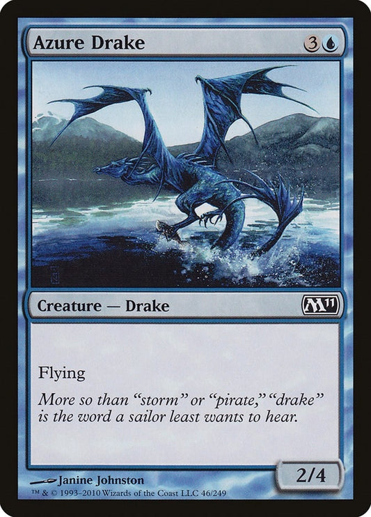 Image for Azure Drake (46) (Magic 2011 (M11)) - Magic: The Gathering