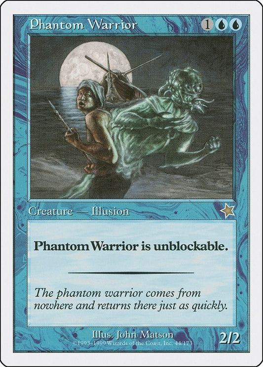 Image for Phantom Warrior (44) (Starter 1999) - Magic: The Gathering