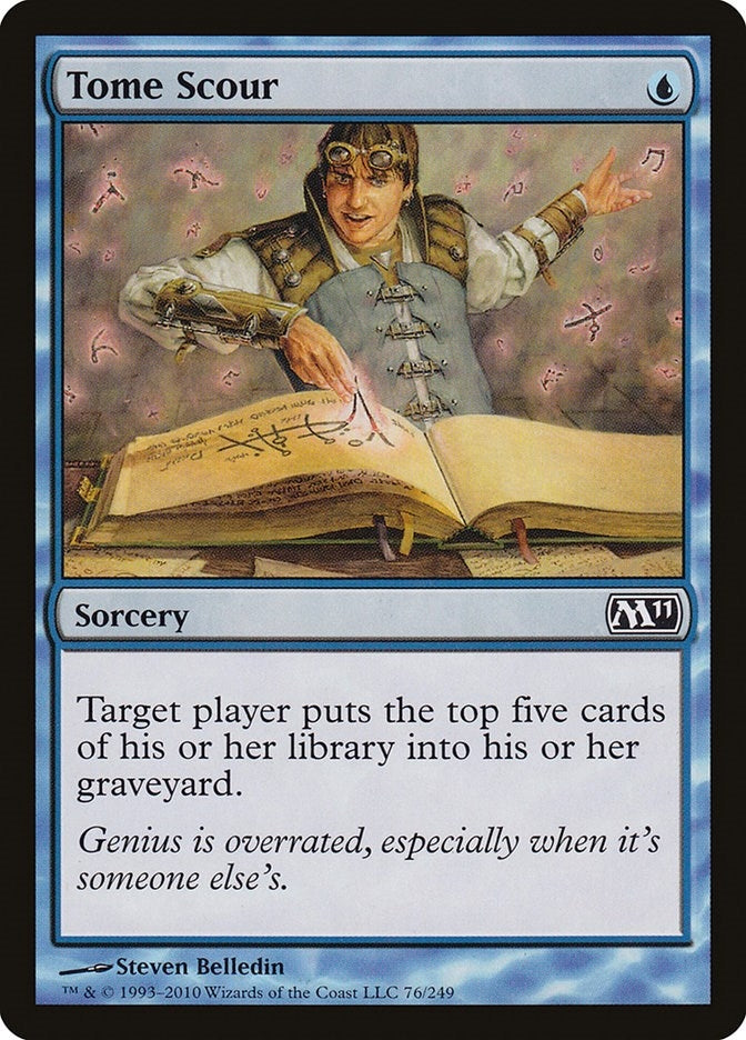 Image for Tome Scour (76) (Magic 2011 (M11)) - Magic: The Gathering