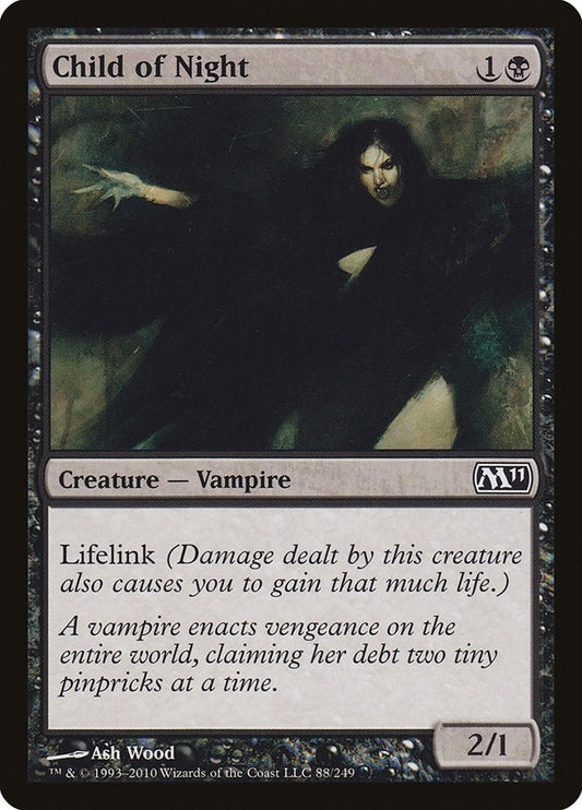 Image for Child of Night (88) (Magic 2011 (M11)) - Magic: The Gathering