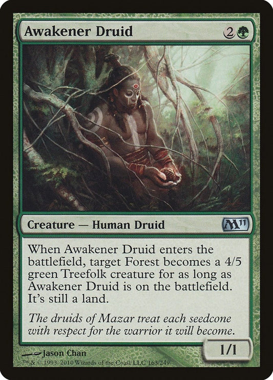 Image for Awakener Druid (163) (Magic 2011 (M11)) - Magic: The Gathering