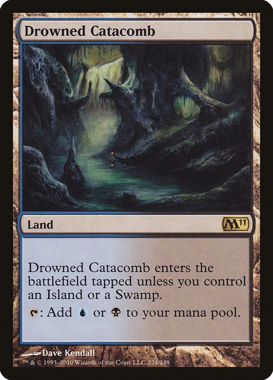 Image for Drowned Catacomb (224) (Magic 2011 (M11)) - Magic: The Gathering