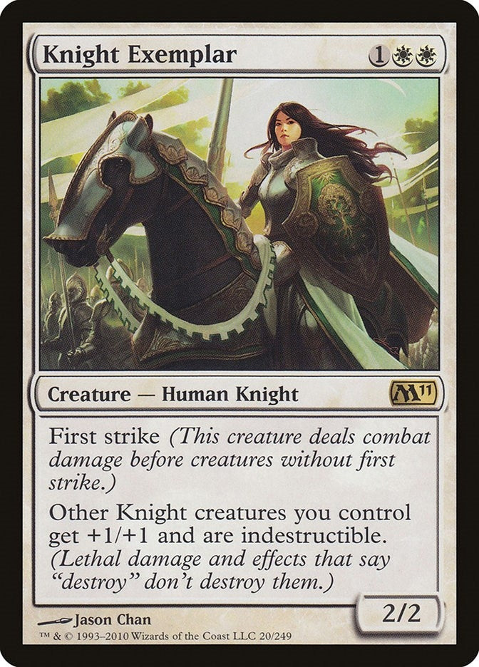 Image for Knight Exemplar (20) (Magic 2011 (M11)) - Magic: The Gathering