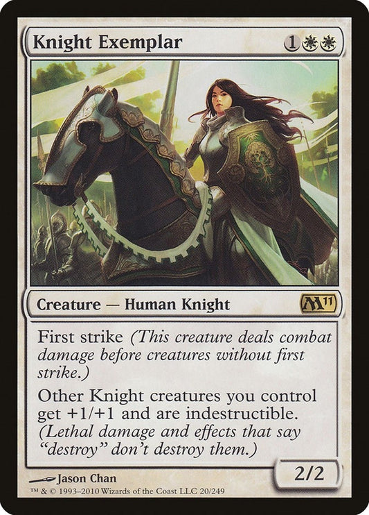 Image for Knight Exemplar (20) (Magic 2011 (M11)) - Magic: The Gathering