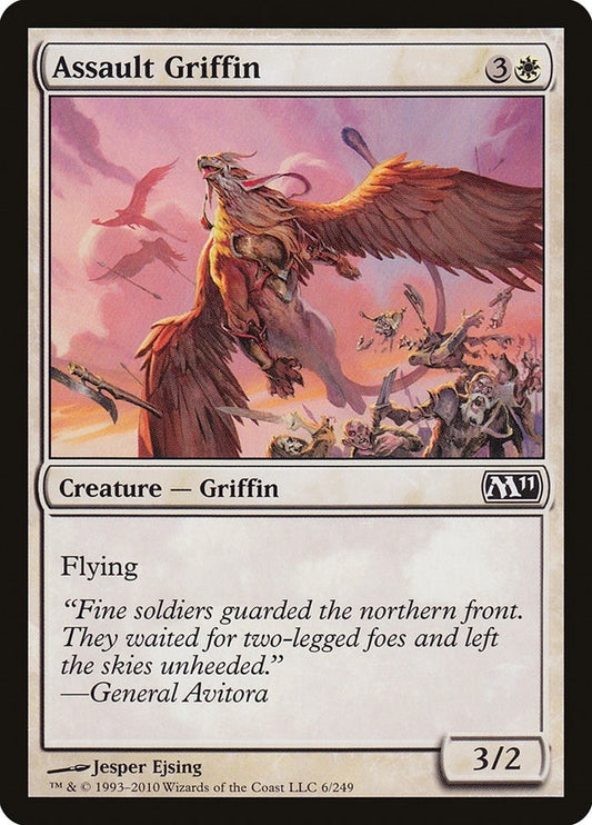 Image for Assault Griffin (6) (Magic 2011 (M11)) - Magic: The Gathering