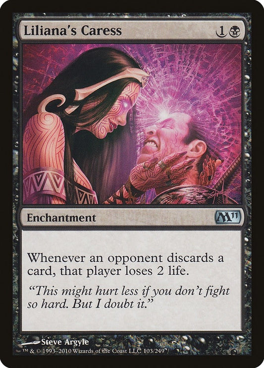 Image for Liliana's Caress (103) (Magic 2011 (M11)) - Magic: The Gathering