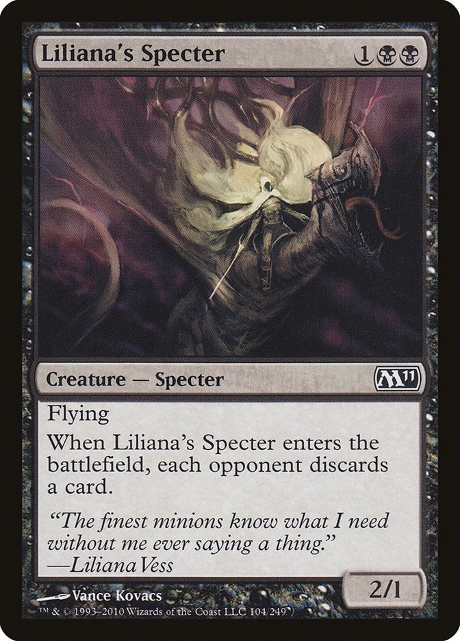Image for Liliana's Specter (104) (Magic 2011 (M11)) - Magic: The Gathering