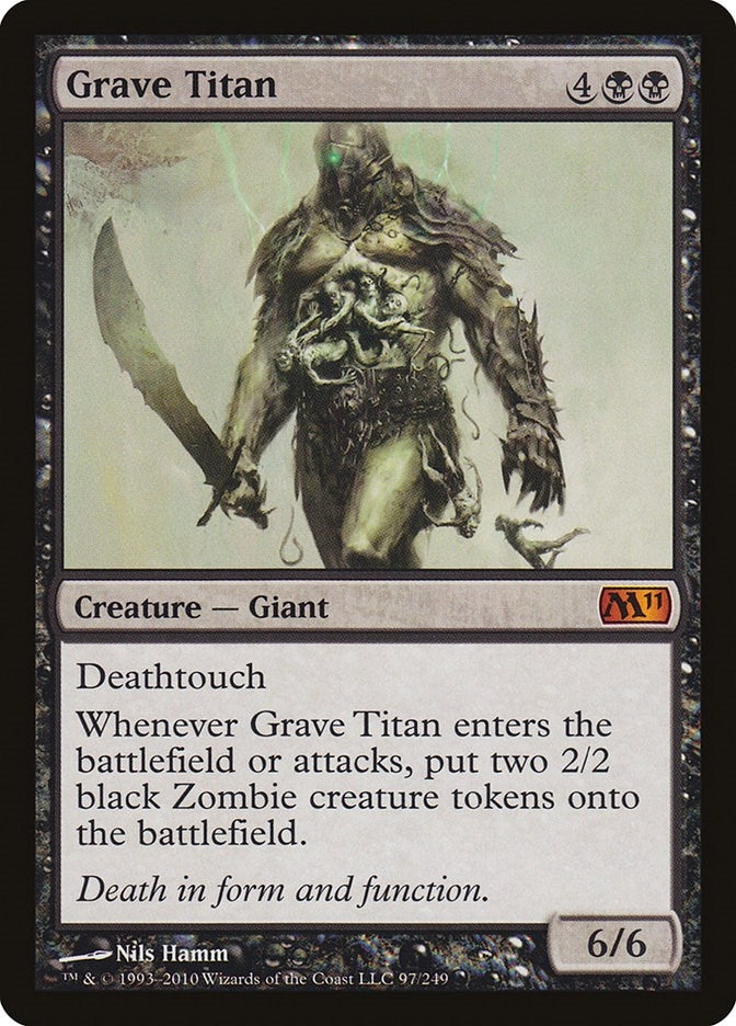Image for Grave Titan (97) (Magic 2011 (M11)) - Magic: The Gathering