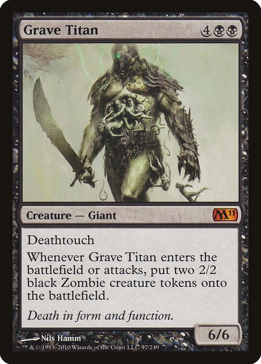 Image for Grave Titan (97) (Magic 2011 (M11)) - Magic: The Gathering