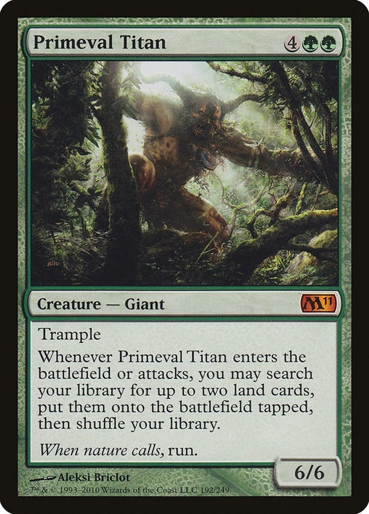 Image for Primeval Titan (192) (Magic 2011 (M11)) - Magic: The Gathering