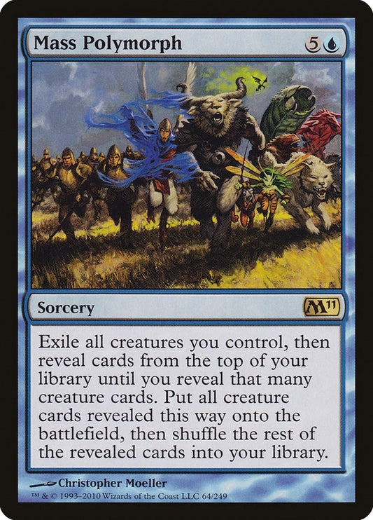 Image for Mass Polymorph (64) (Magic 2011 (M11)) - Magic: The Gathering