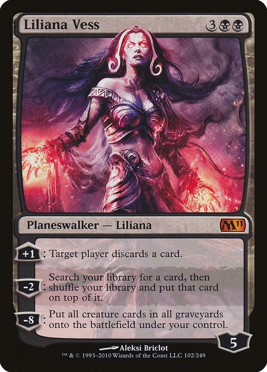 Image for Liliana Vess (102) (Magic 2011 (M11)) - Magic: The Gathering
