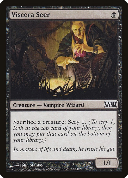 Image for Viscera Seer (120) (Magic 2011 (M11)) - Magic: The Gathering