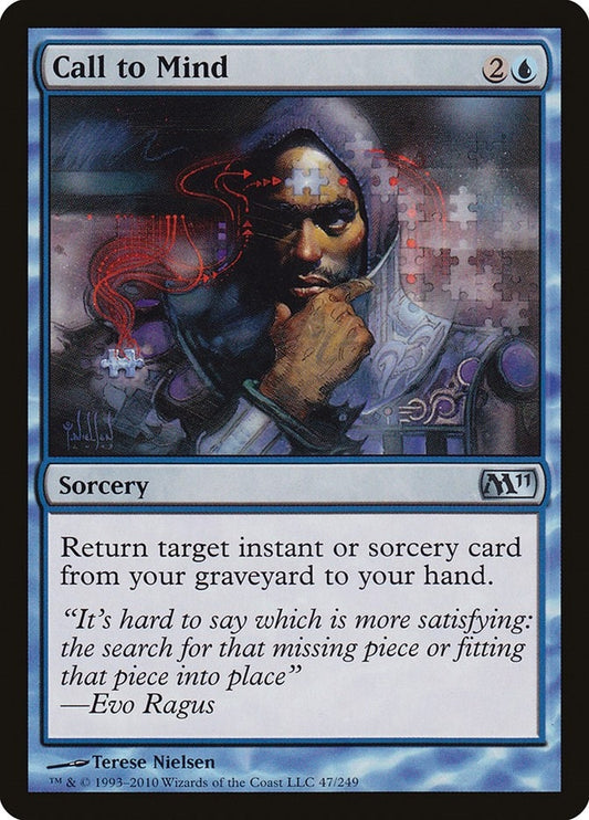 Image for Call to Mind (47) (Magic 2011 (M11)) - Magic: The Gathering