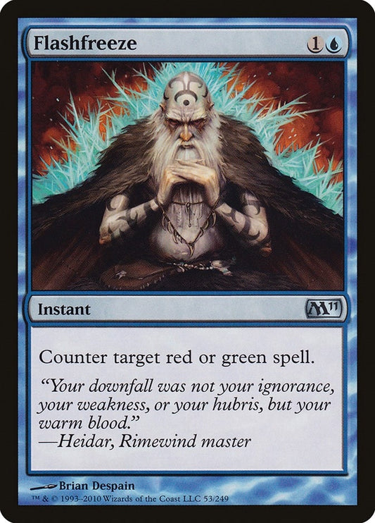 Image for Flashfreeze (53) (Magic 2011 (M11)) - Magic: The Gathering