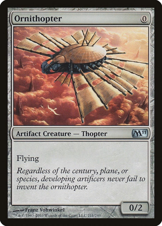Image for Ornithopter (211) (Magic 2011 (M11)) - Magic: The Gathering