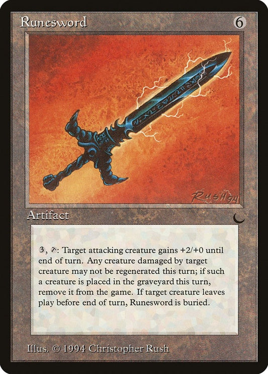 Image for Runesword (The Dark) - Magic: The Gathering