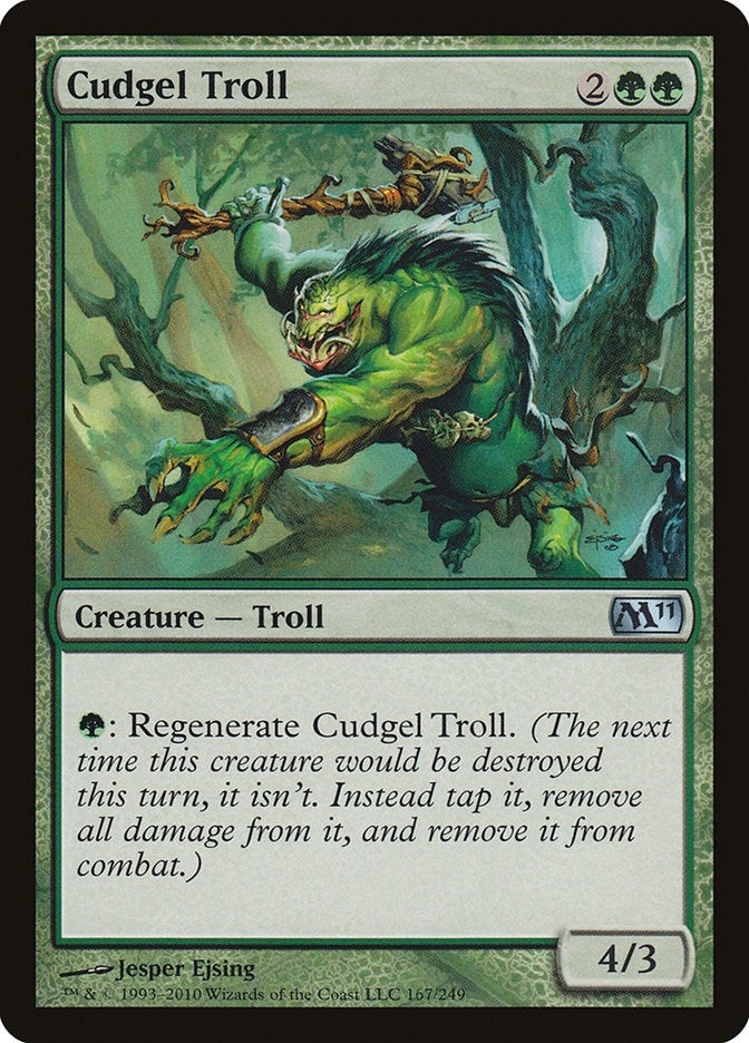 Image for Cudgel Troll (167) (Magic 2011 (M11)) - Magic: The Gathering