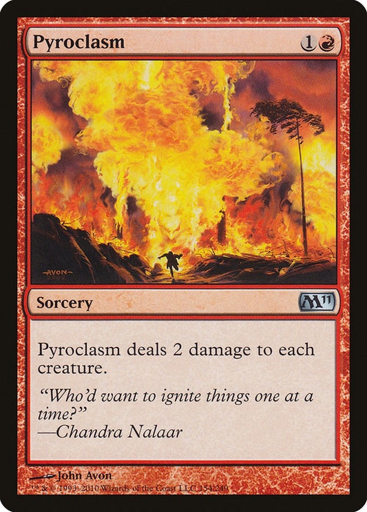 Image for Pyroclasm (154) (Magic 2011 (M11)) - Magic: The Gathering