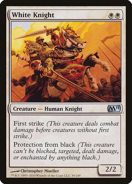 Image for White Knight (39) (Magic 2011 (M11)) - Magic: The Gathering