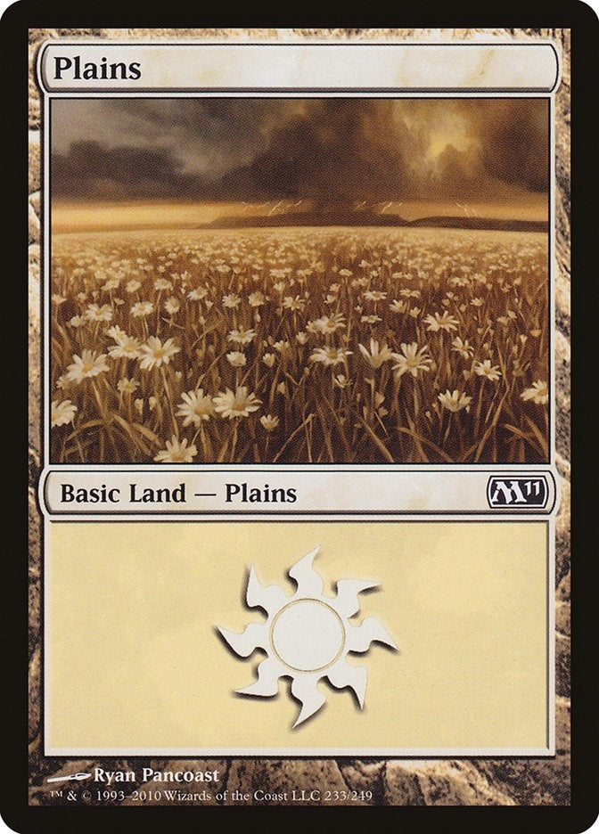 Image for Plains (233) (233) (Magic 2011 (M11)) - Magic: The Gathering