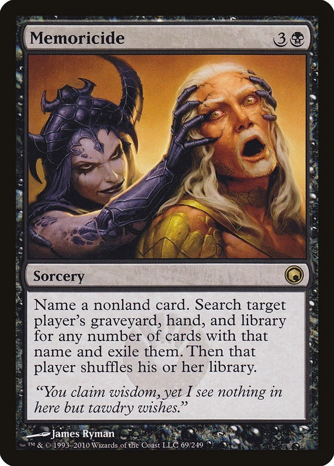 Image for Memoricide (69) (Scars of Mirrodin) - Magic: The Gathering