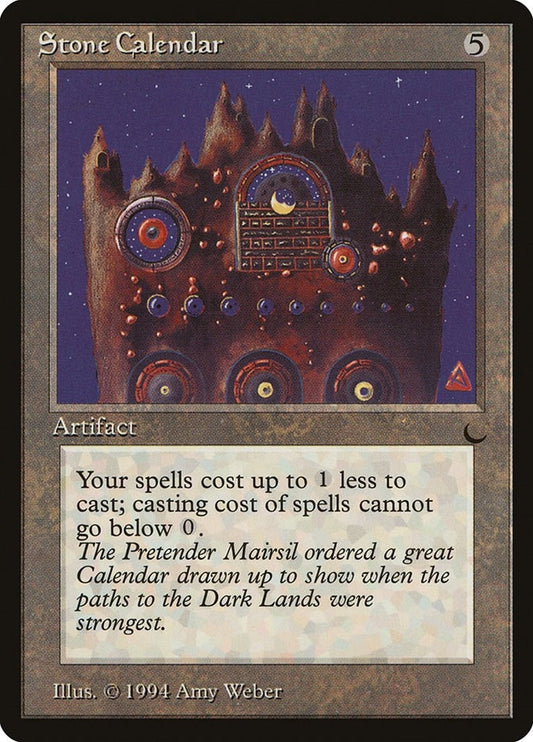 Image for Stone Calendar (The Dark) - Magic: The Gathering