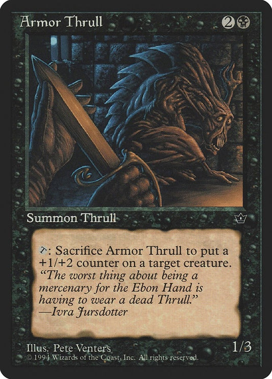 Image for Armor Thrull (Venters) (Fallen Empires) - Magic: The Gathering