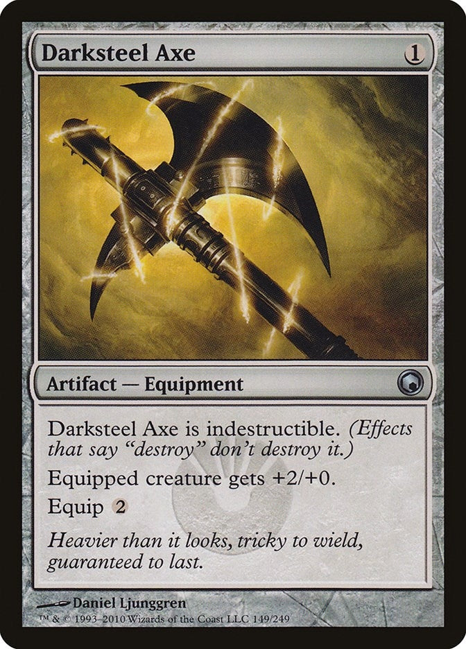 Image for Darksteel Axe (149) (Scars of Mirrodin) - Magic: The Gathering