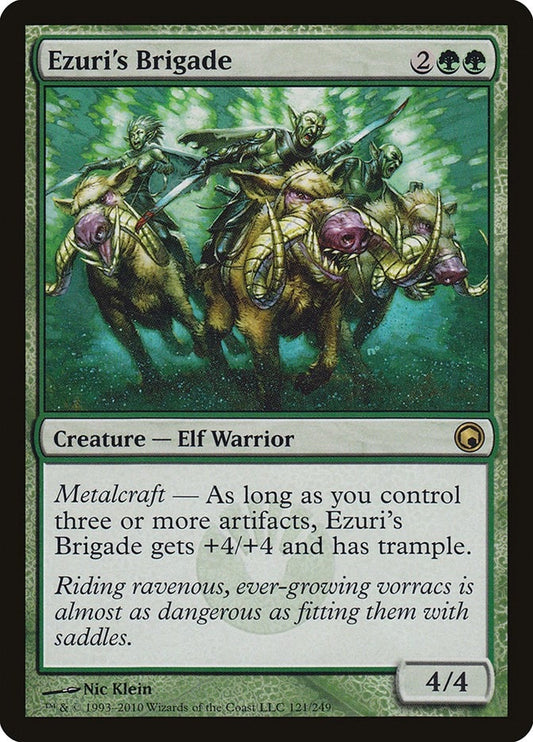 Image for Ezuri's Brigade (121) (Scars of Mirrodin) - Magic: The Gathering