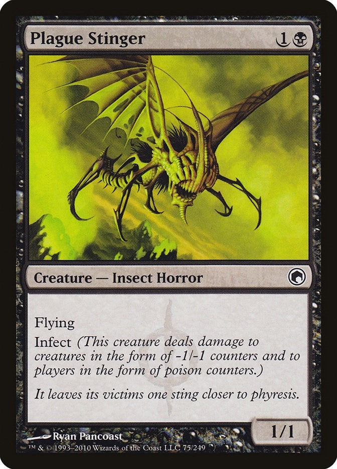Image for Plague Stinger (75) (Scars of Mirrodin) - Magic: The Gathering