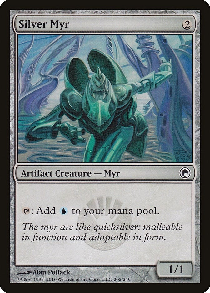 Image for Silver Myr (202) (Scars of Mirrodin) - Magic: The Gathering