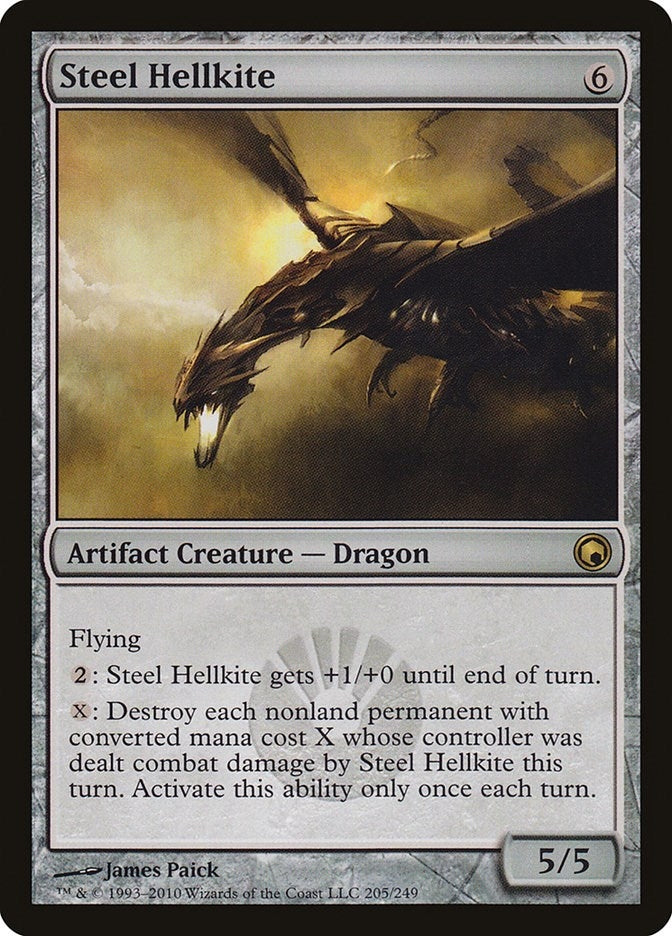 Image for Steel Hellkite (205) (Scars of Mirrodin) - Magic: The Gathering