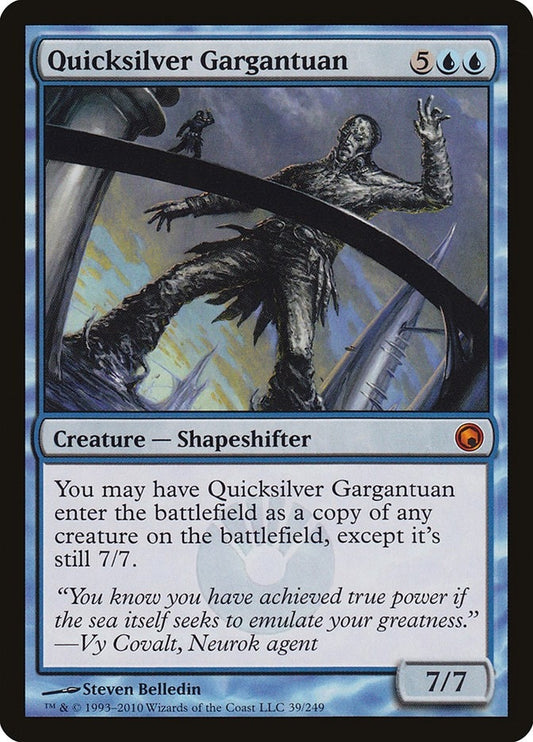 Image for Quicksilver Gargantuan (39) (Scars of Mirrodin) - Magic: The Gathering