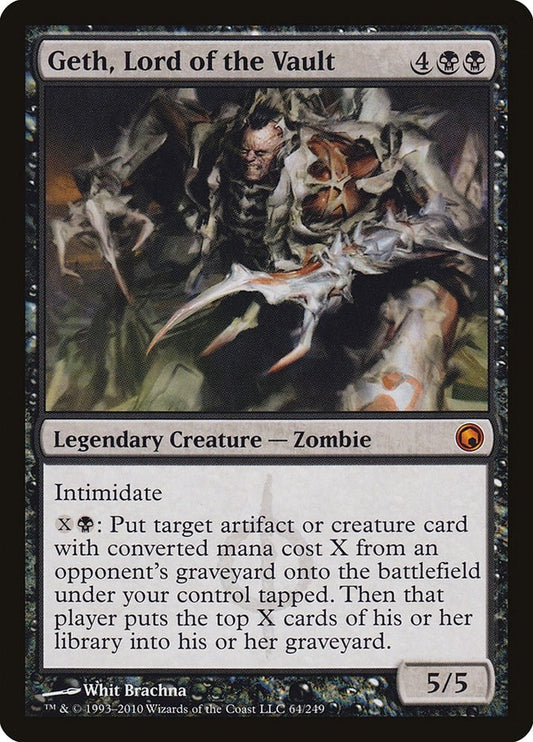 Image for Geth, Lord of the Vault (64) (Scars of Mirrodin) - Magic: The Gathering