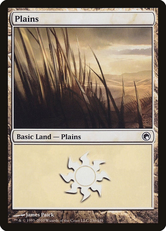Image for Plains (230) (230) (Scars of Mirrodin) - Magic: The Gathering
