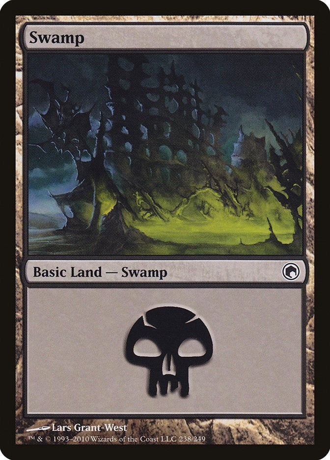 Image for Swamp (238) (238) (Scars of Mirrodin) - Magic: The Gathering