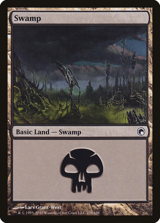 Image for Swamp (239) (239) (Scars of Mirrodin) - Magic: The Gathering