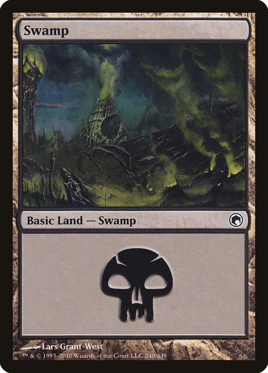 Image for Swamp (240) (240) (Scars of Mirrodin) - Magic: The Gathering