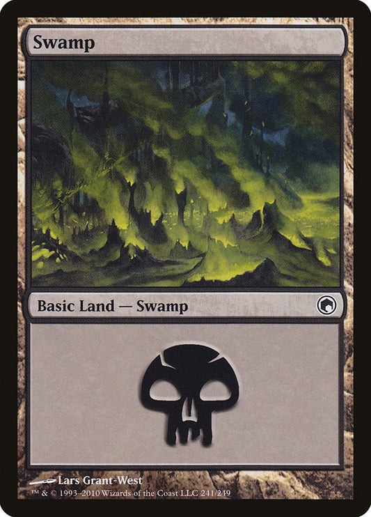 Image for Swamp (241) (241) (Scars of Mirrodin) - Magic: The Gathering