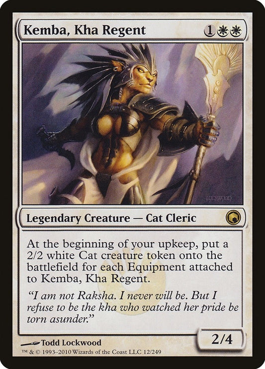 Image for Kemba, Kha Regent (12) (Scars of Mirrodin) - Magic: The Gathering