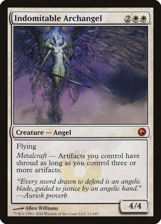 Image for Indomitable Archangel (11) (Scars of Mirrodin) - Magic: The Gathering