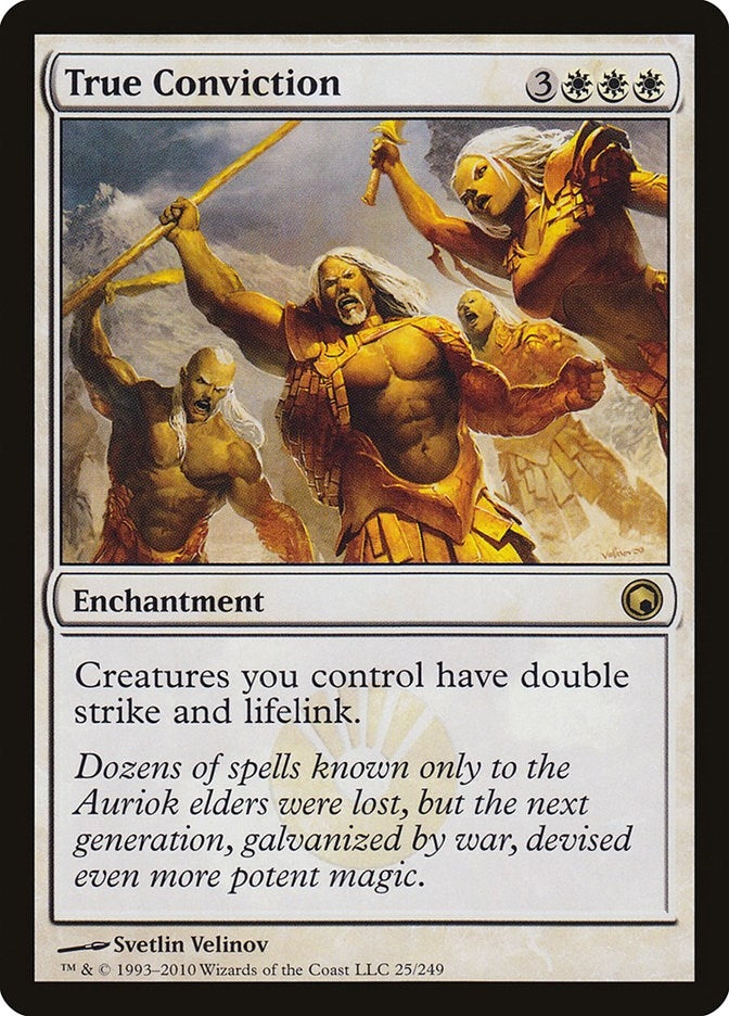 Image for True Conviction (25) (Scars of Mirrodin) - Magic: The Gathering