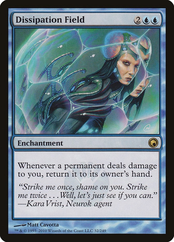 Image for Dissipation Field (32) (Scars of Mirrodin) - Magic: The Gathering