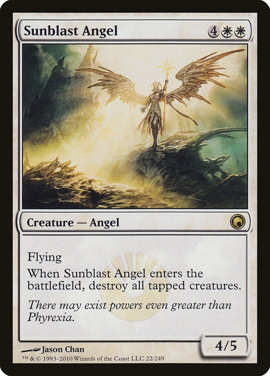 Image for Sunblast Angel (22) (Scars of Mirrodin) - Magic: The Gathering
