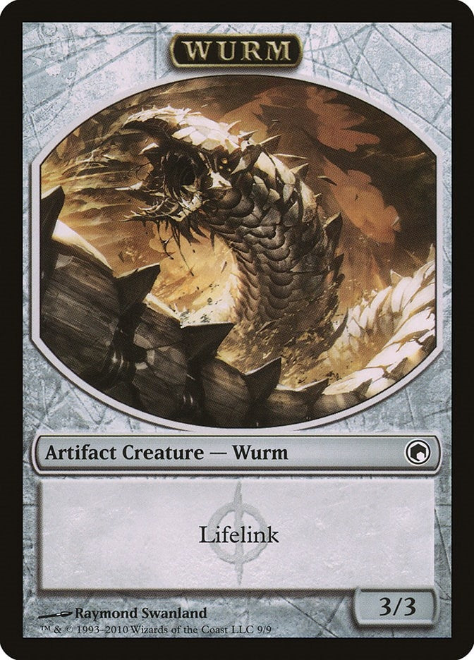 Image for Wurm Token (9) (9) (Scars of Mirrodin) - Magic: The Gathering